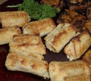 Blue Cheese Asparagus Roll-ups