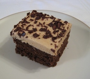 Chocolate Cake With Peanut Butter Frosting