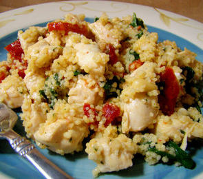 Mediterranean Chicken and Couscous