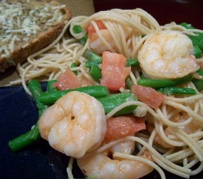Lite Shrimp and Pasta
