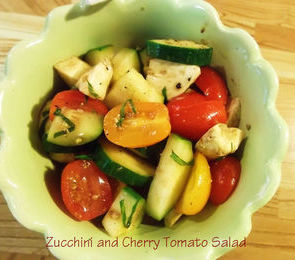 Zucchini And Cherry Tomato Salad With Fresh Mint Recipe