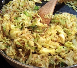 Rosemary Mustard Cabbage