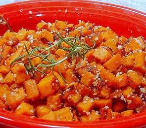 Sweet Potatoes Parmesan