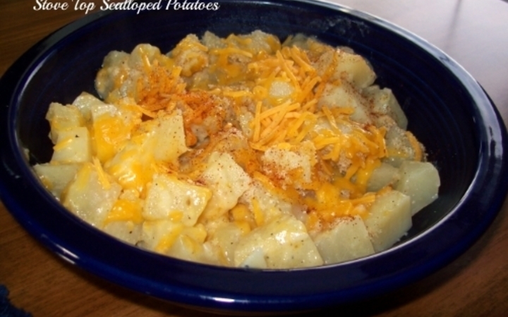Stove Top Scalloped Potatoes Recipe Recipezazz Com