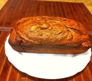 Banana Bread Chocolate Marbled