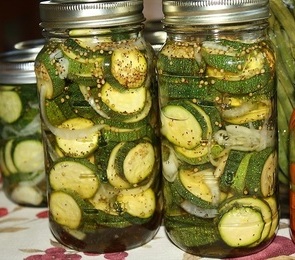 Sweet Zucchini Pickles