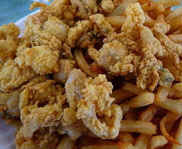 Fried Ipswich Whole Belly Clams With Tartar Sauce Recipe | Epicurious