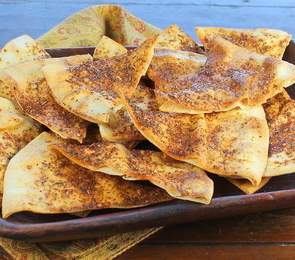 Italian Pita Crisps