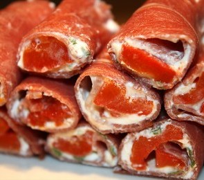 Pastrami & Pepper Roll-Ups