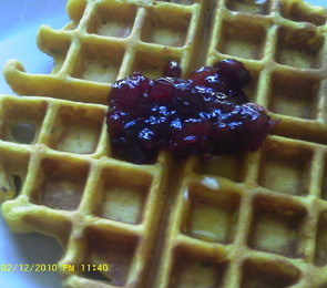 Hazelnut Harvest Waffles