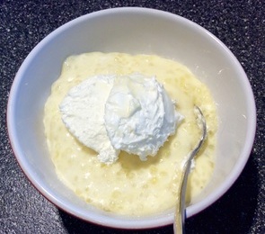 Fruit Juice Tapioca Cream
