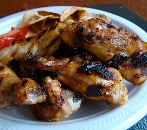 Lemon Pepper Grilled Chicken Wings