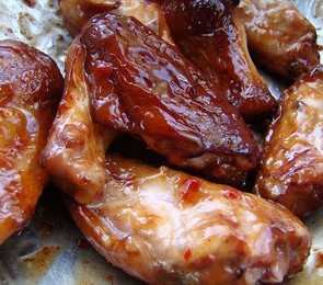 Caramelized Chicken Wings