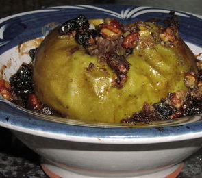 Individual Baked Walnut & Apple Puddings