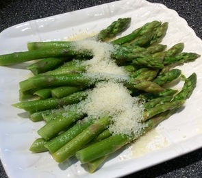 Forevermama's Asparagus Parmigiano