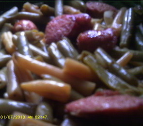 Polish Sausage Green Beans