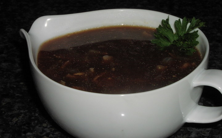 Bacon Beef Gravy Recipe Recipezazz Com