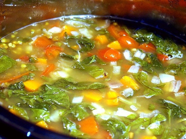 Mung Bean Soup (Crockpot) Recipe - Recipezazz.com