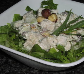 Tart Apple-Hazelnut Chicken Salad