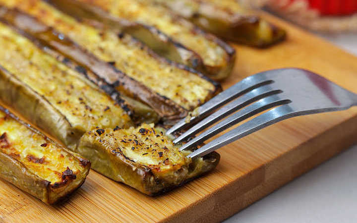 Garlic Roasted Japanese Eggplant