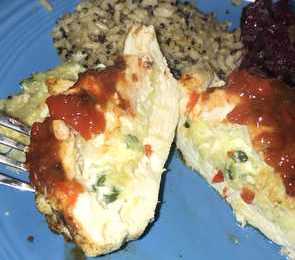 Chicken Breasts With Roasted Red Pepper Sauce