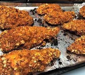 Crispy Buttermilk Oven Fried Chicken