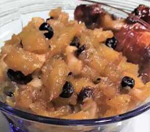 Baked Butternut Squash With Apples & Maple Syrup