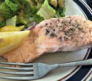 Nancy's Traditional Poached Salmon