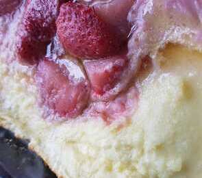 Dutch Baby With Strawberries & Pistachios