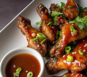 Honey Garlic Chicken Wings