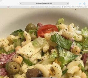 Italian Sub Sandwich Chopped Salad