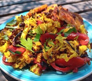 Cabbage and Peppers